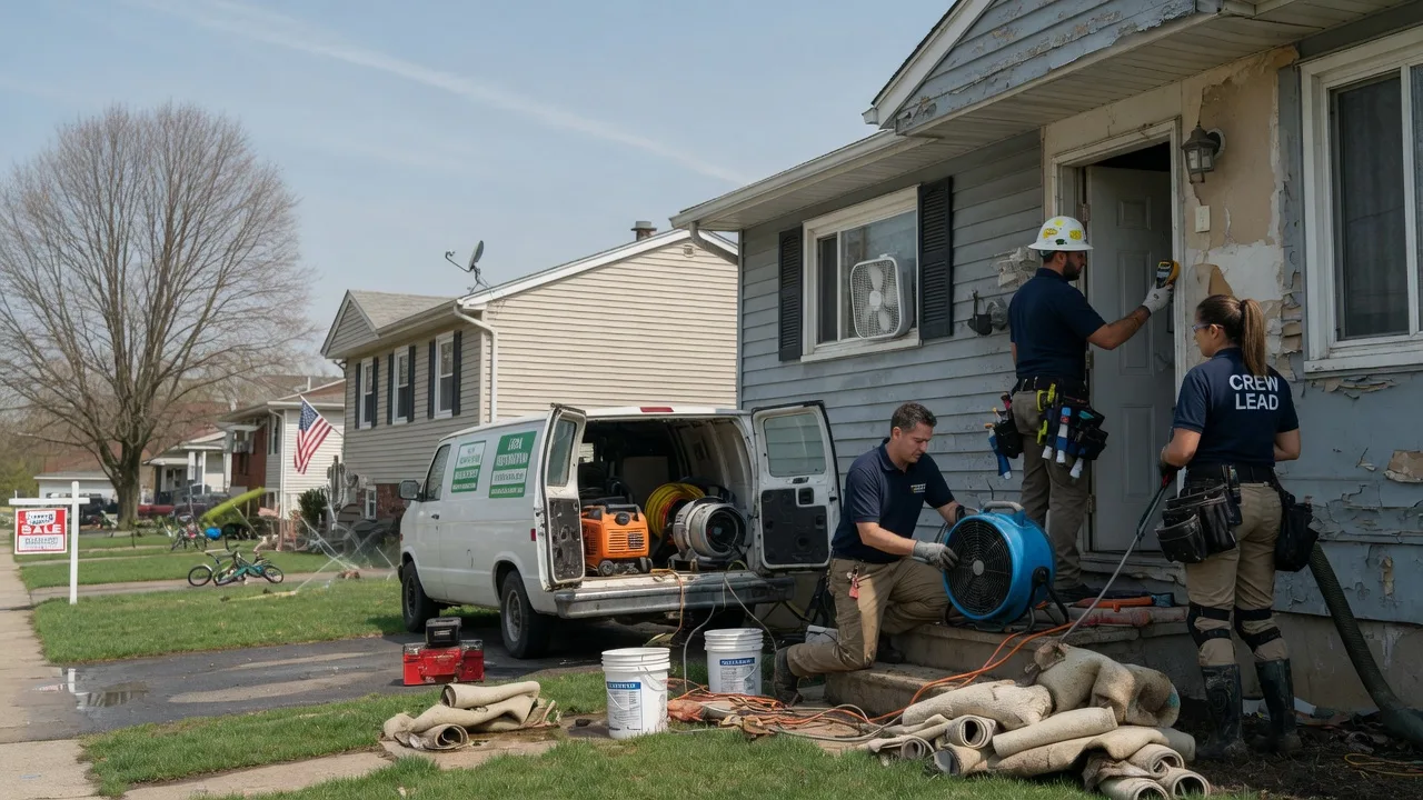 Flood Cleanup in Glyndon, MD near me