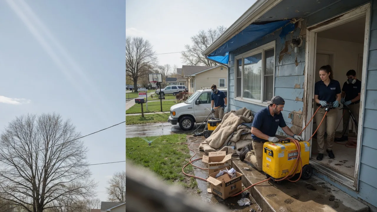 Basement Flood Cleanup in Glyndon, MD near me